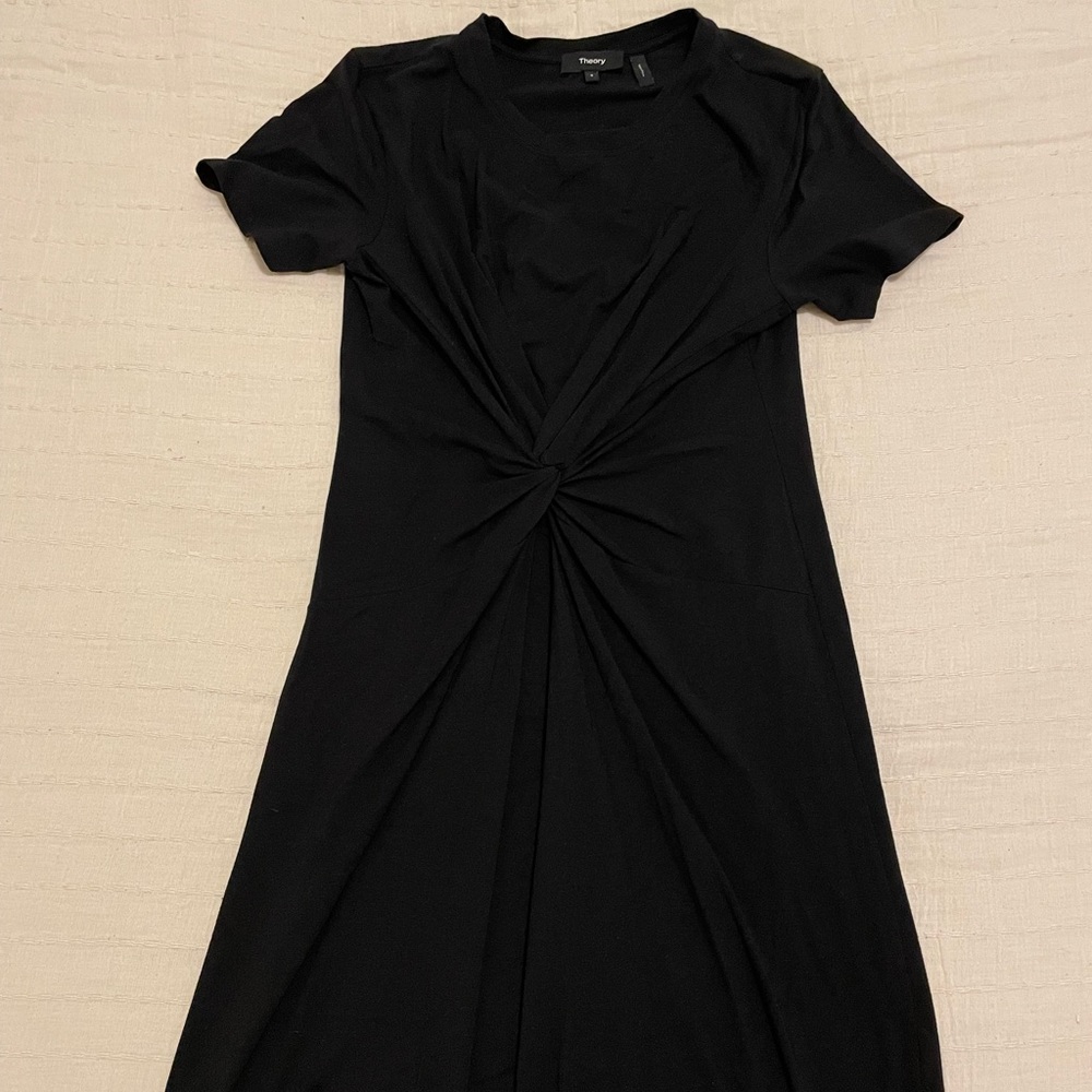 THEORY cinched t shirt dress